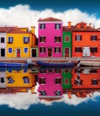 Burano on a Cloudy Day