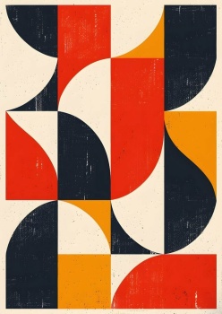 Solve Geometry Canvas jigsaw puzzle online with 140 pieces