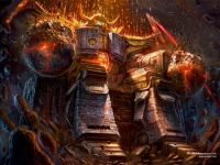 Unicron Destroyer of Worlds by cgfelker