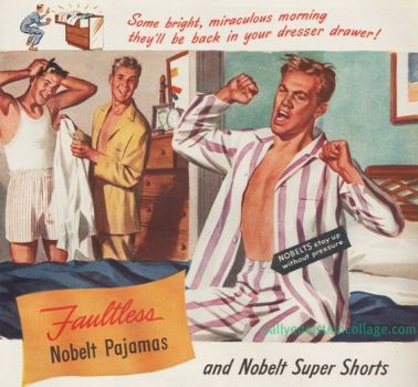 Faultless no belt pyjamas 1940's a