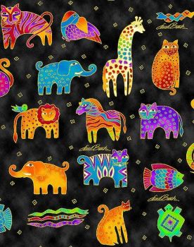 Solve Multi Coloured Animals jigsaw puzzle online with 48 pieces