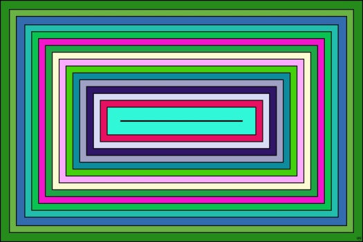 Solve Concentric Rectangles!! ~ H jigsaw puzzle online with 600 pieces
