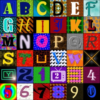 Solve ABC tiles jigsaw puzzle online with 144 pieces