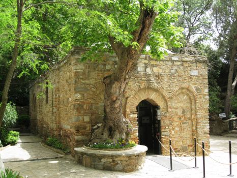 Final home of the Virgin Mary, near Ephesus, Turkey