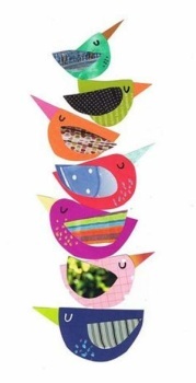 cute bird cutouts