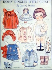 Paper Doll  ~  DOLLY DINGLE