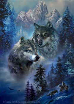 Jigsaw Puzzle | Wolves | 140 pieces | Jigidi