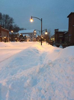 Post Blizzard - New Market, New Hampshire