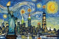 A NYC Starry Night