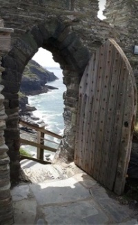 Tintagel Castle holds the Most Photographed Doorway in Britain