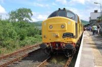 97304 at Machynlleth, Wales