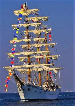 Solve The Tall Ship ARM Cuauhtemoc. Mexico. jigsaw puzzle online with ...