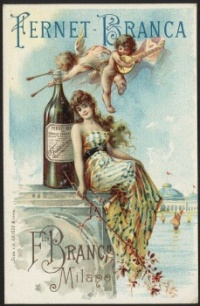 Fernet-Branca trade card
