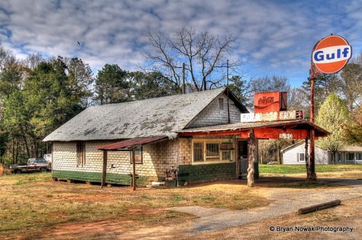 Abandoned BBQ and Fuel Station-Brazelton, GA area