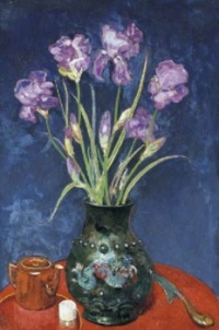 Vase de fleurs ~  Kees van Dongen (Dutch-French, 1877-1968)