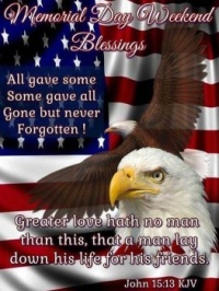 MEMORIAL DAY REMEMBERED