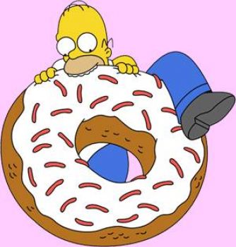 Homer's giant donut