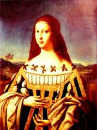 c1510-Beata Beatrice II d'Este(presunto ritratto di Lucrezia Borgia)-