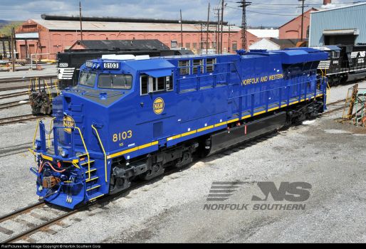 NW 8103 Diesel - Electric Locomotive