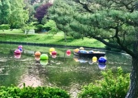 A Boatload of Balls in the Japanese Garden (large)