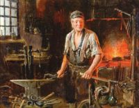 Blacksmith by Hermann Kern