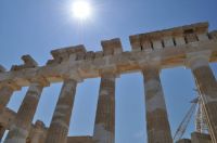 Parthenon at high noon