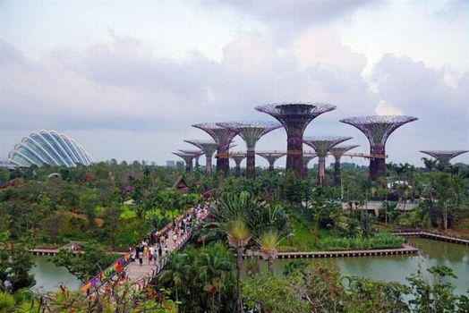 'Gardens by the Bay, Singapore'..