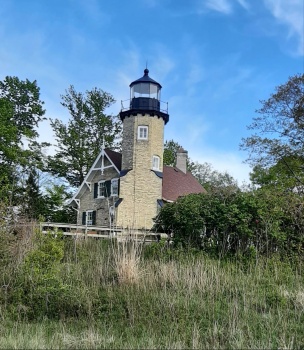 Solve White River Light Station jigsaw puzzle online with 143 pieces