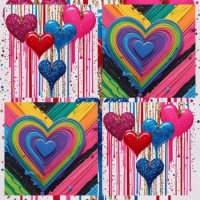 Hearts on the Wall