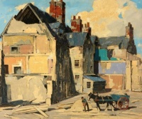 John Guthrie Spence Smith (Scottish, 1880–1951), Vanishing Walls, Castlegable, Perth (1934)