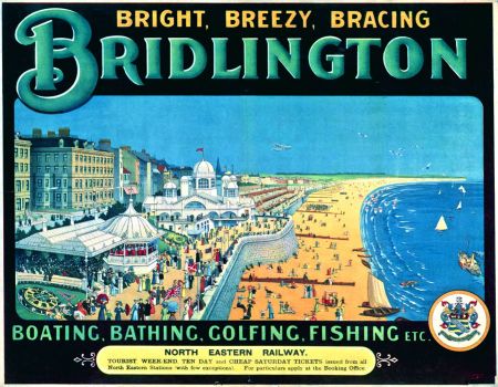 BRIDLINGTON - VINTAGE BRITISH RAIL POSTER