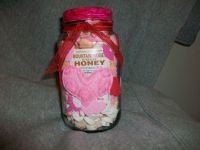 Valentine Honey Jar