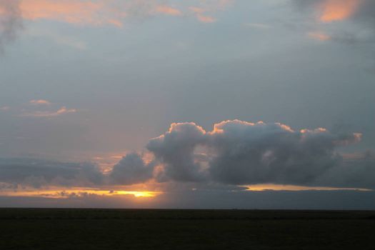Iceland, sunset
