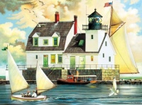 Rockland Breakwater Light Charles Wysocki