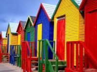 Beach huts - Cape Town - South Africa