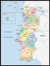Portugal  map