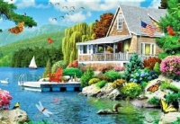 Country Waterfront Home