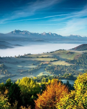 Solve Podzimní ráno v NP Pieniny - Autumn morning in the Pieniny ...