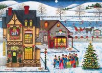 Puzzle Warehouse-Main Street Carolers
