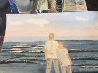 Boys at the beach