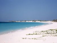 blue water