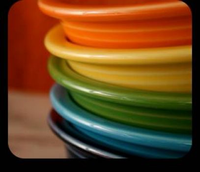 Fiestaware bowls!