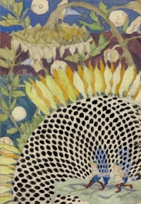 Charles Burchfield (American, 1893–1967), Sunflower (1915)