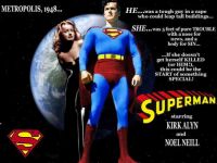 Kirk and Noel in First Superman Serial