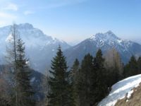 Mountains around Monte Lussari - Višarje, Friuli, Italy