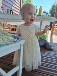 My granddaughter Sofia's 1st birthday in aug. 2024