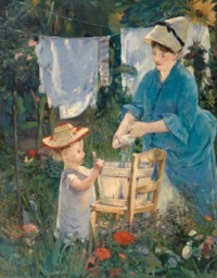Édouard Manet (French, 1832–1883), Laundry (Le Linge) (1875)