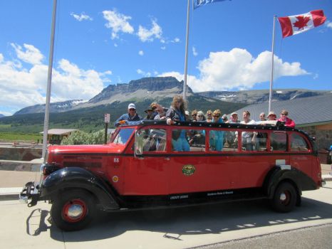 Jammer Car - Glacier Nation Park