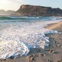 Fish Hoek Beach, Cape, South Africa