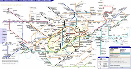 Solve London Underground Overground map!! jigsaw puzzle online with 325 ...